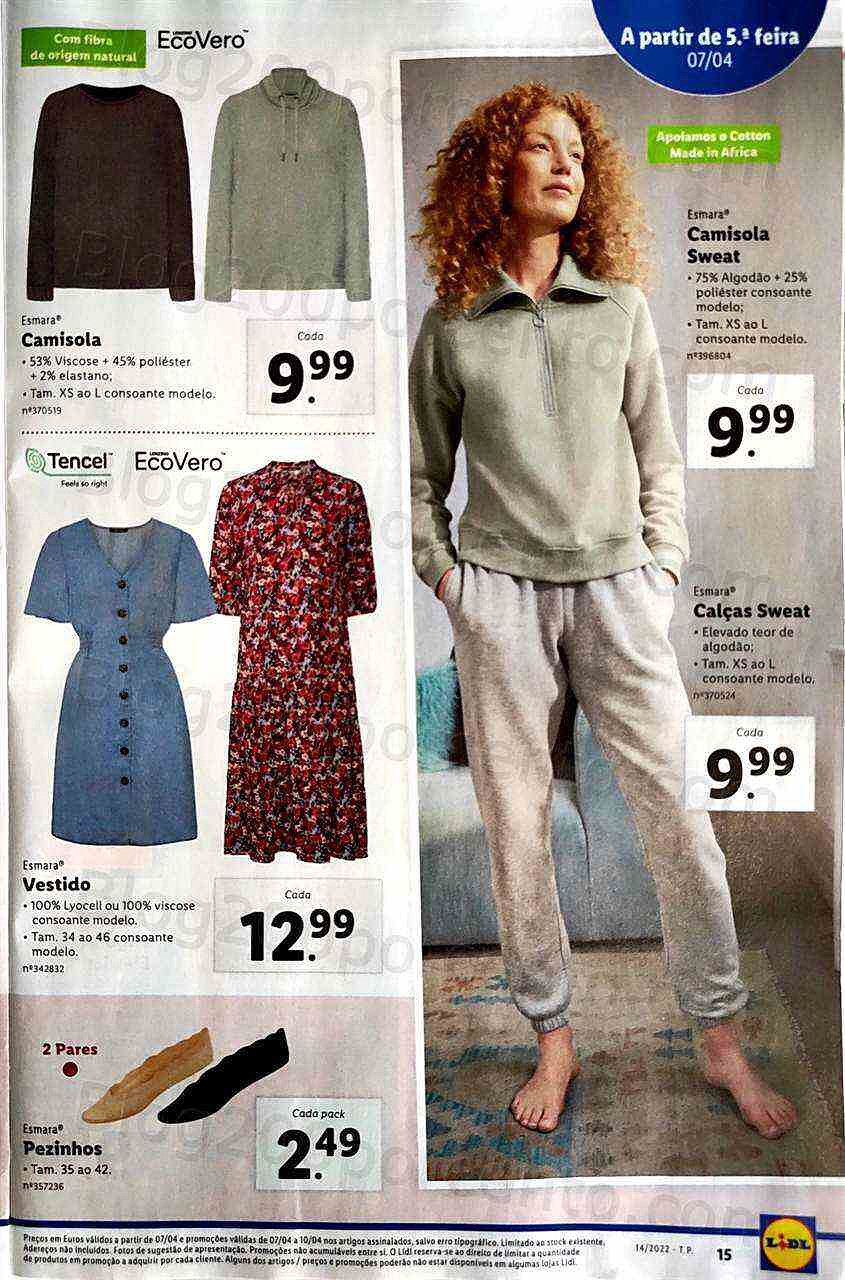 Antevisão Folheto LIDL Promoções de 4 a 10 abril