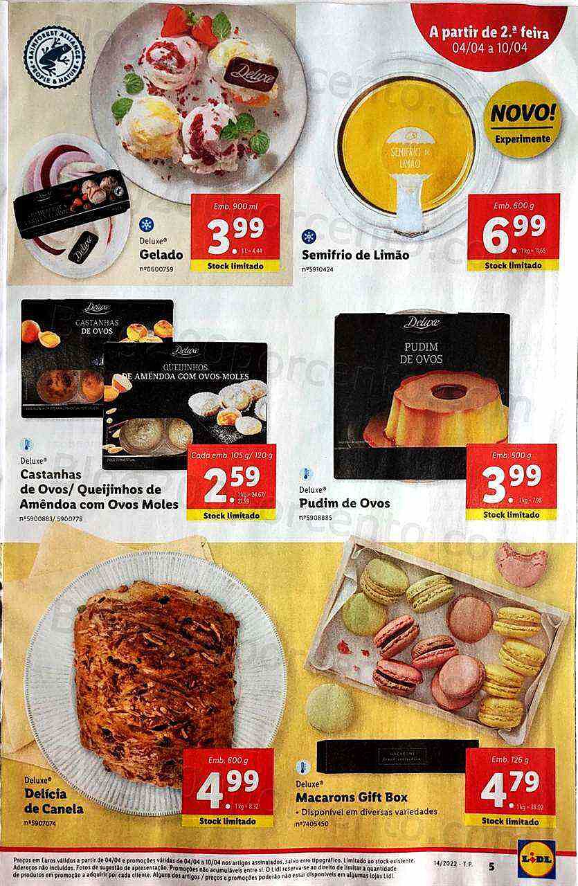 Antevisão Folheto LIDL Promoções de 4 a 10 abril