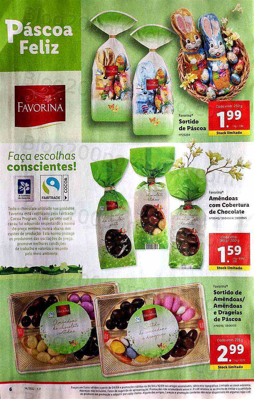 Antevisão Folheto LIDL Promoções de 4 a 10 abril