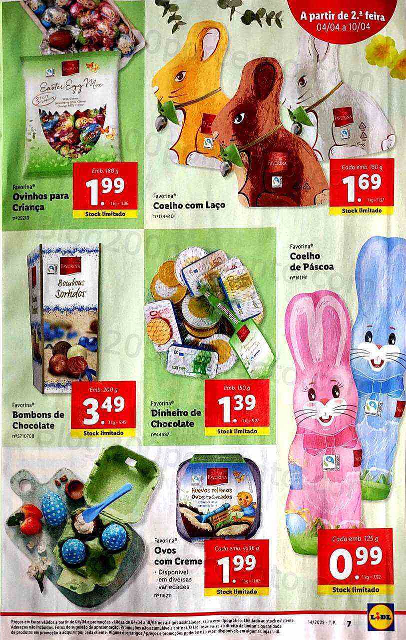 Antevisão Folheto LIDL Promoções de 4 a 10 abril