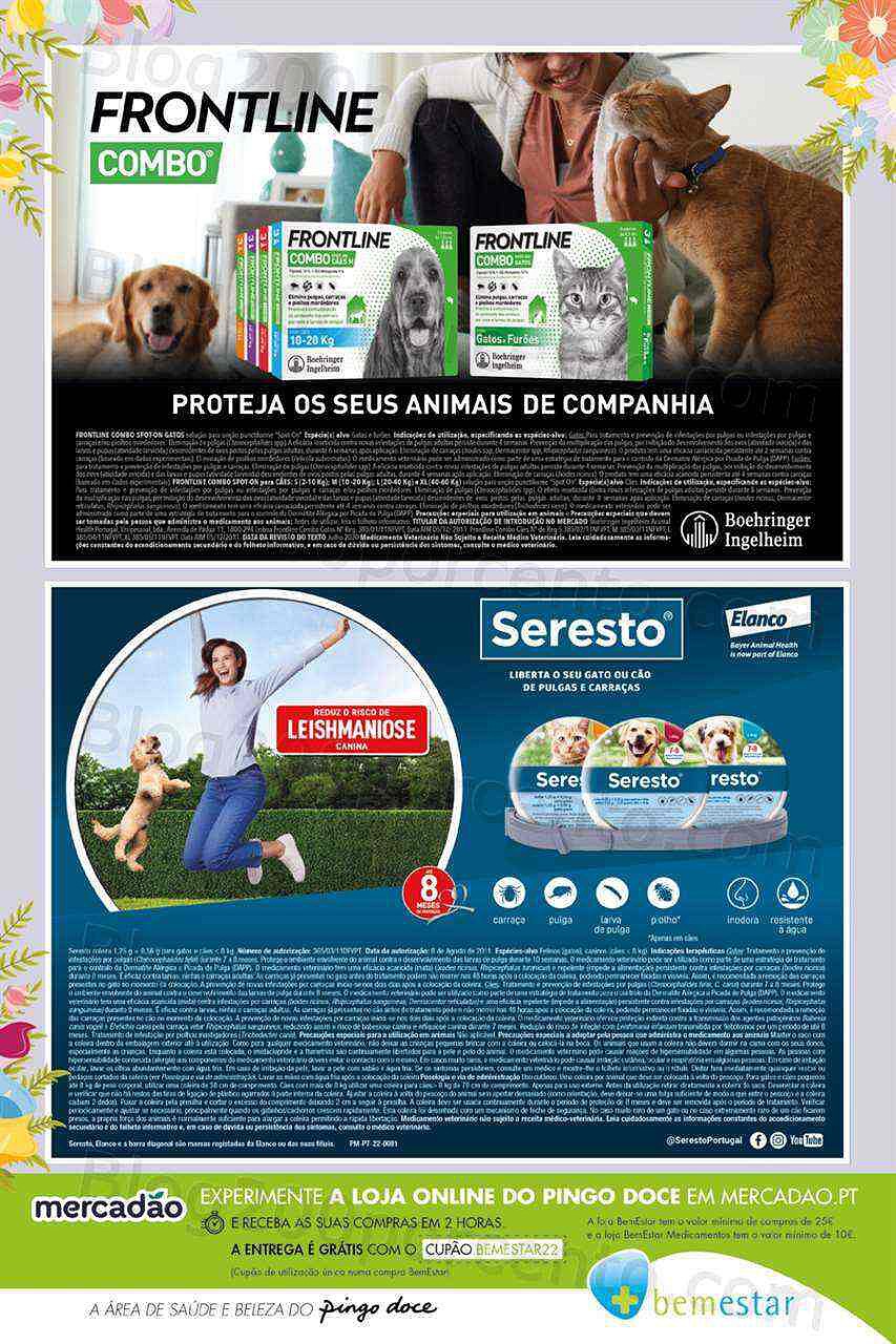 Antevisão Folheto PINGO DOCE Bem Estar Primavera Promoções de 29 março a 25 abril