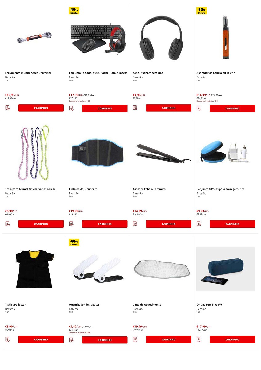 Antevisão Folheto CONTINENTE Bazarão 29 março a 4 abril