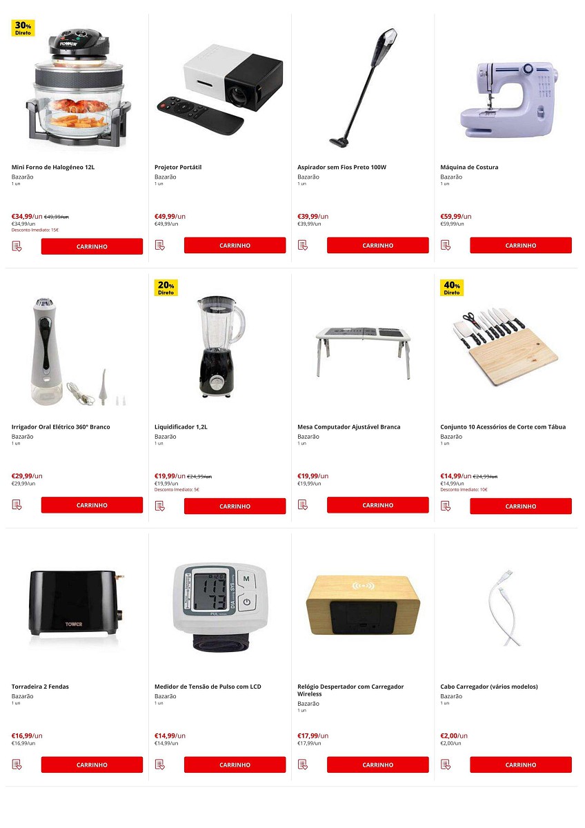 Antevisão Folheto CONTINENTE Bazarão 29 março a 4 abril