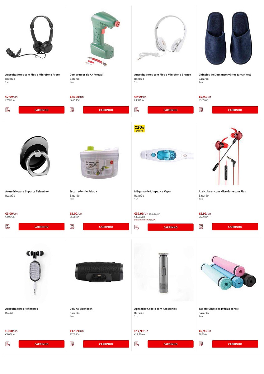 Antevisão Folheto CONTINENTE Bazarão 29 março a 4 abril