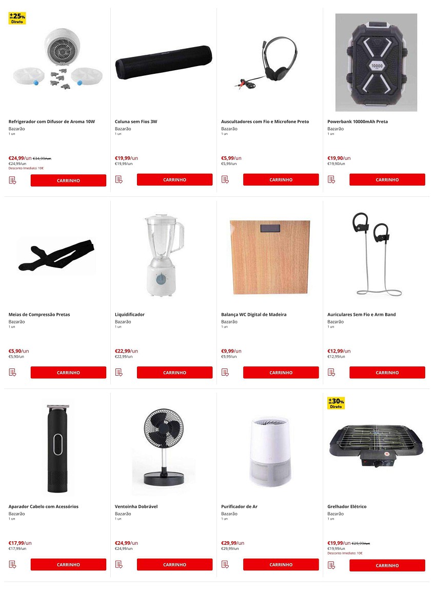 Antevisão Folheto CONTINENTE Bazarão 29 março a 4 abril