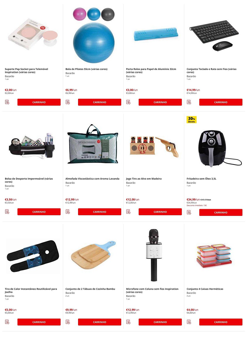 Antevisão Folheto CONTINENTE Bazarão 29 março a 4 abril