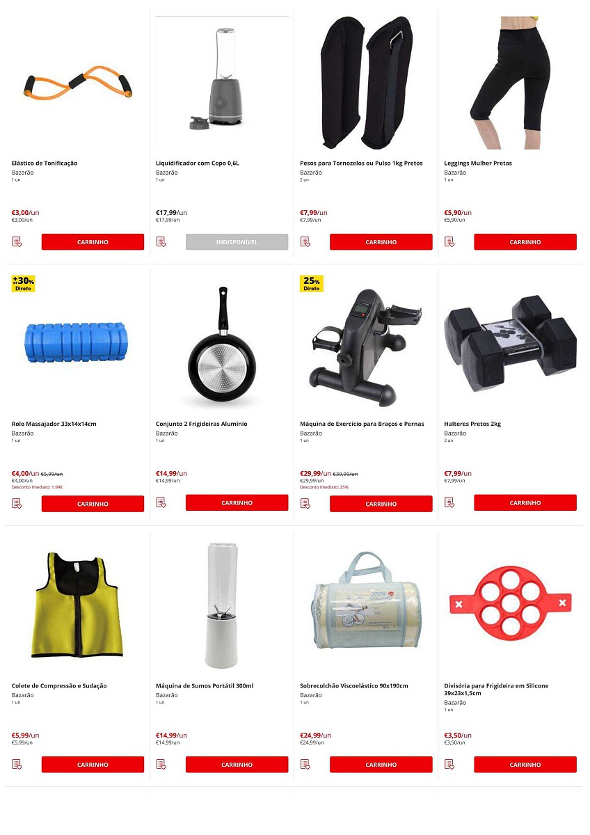 Antevisão Folheto CONTINENTE Bazarão 29 março a 4 abril