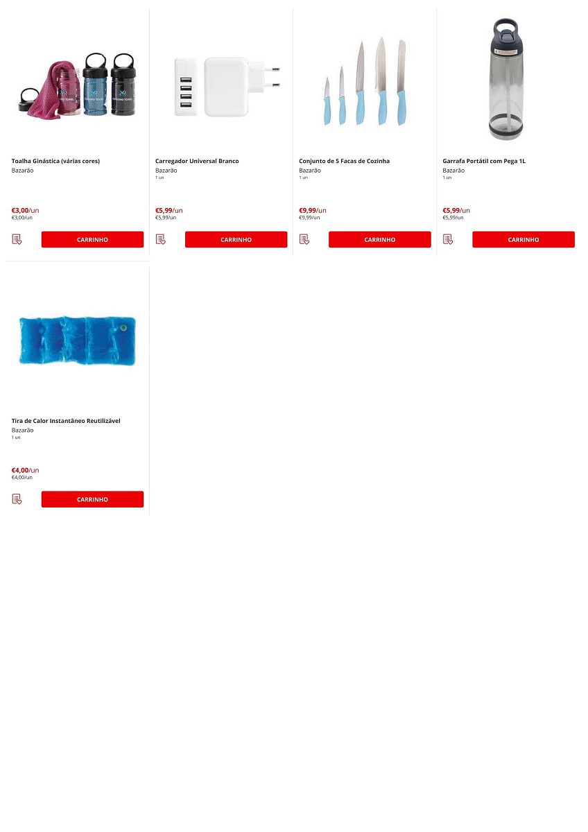 Antevisão Folheto CONTINENTE Bazarão 29 março a 4 abril