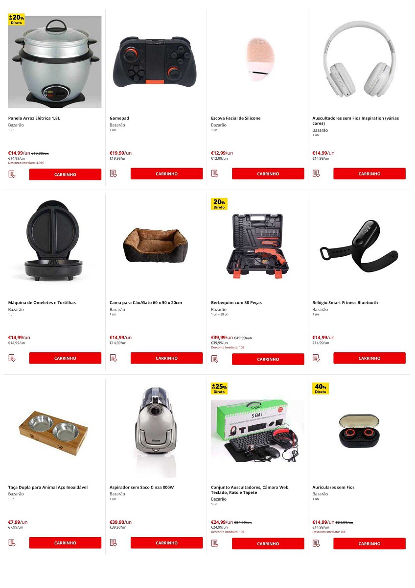 Antevisão Folheto CONTINENTE Bazarão 29 março a 4 abril