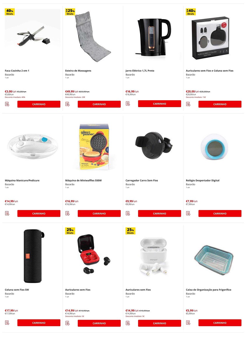 Antevisão Folheto CONTINENTE Bazarão 29 março a 4 abril