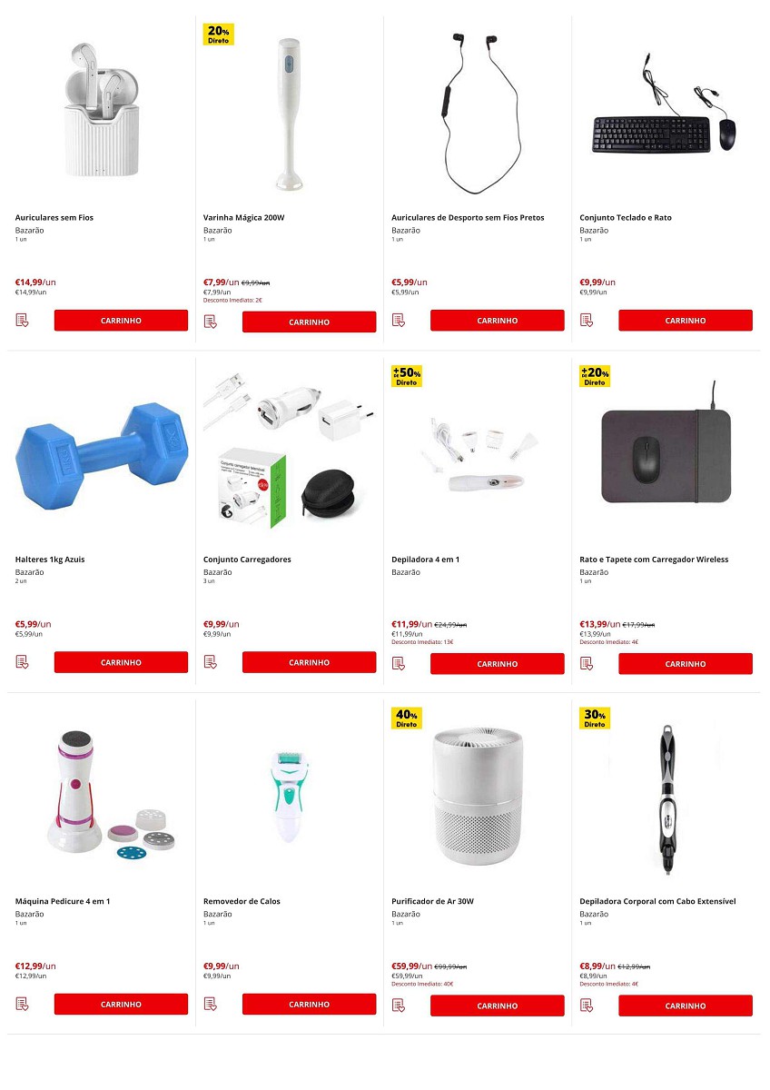 Antevisão Folheto CONTINENTE Bazarão 29 março a 4 abril