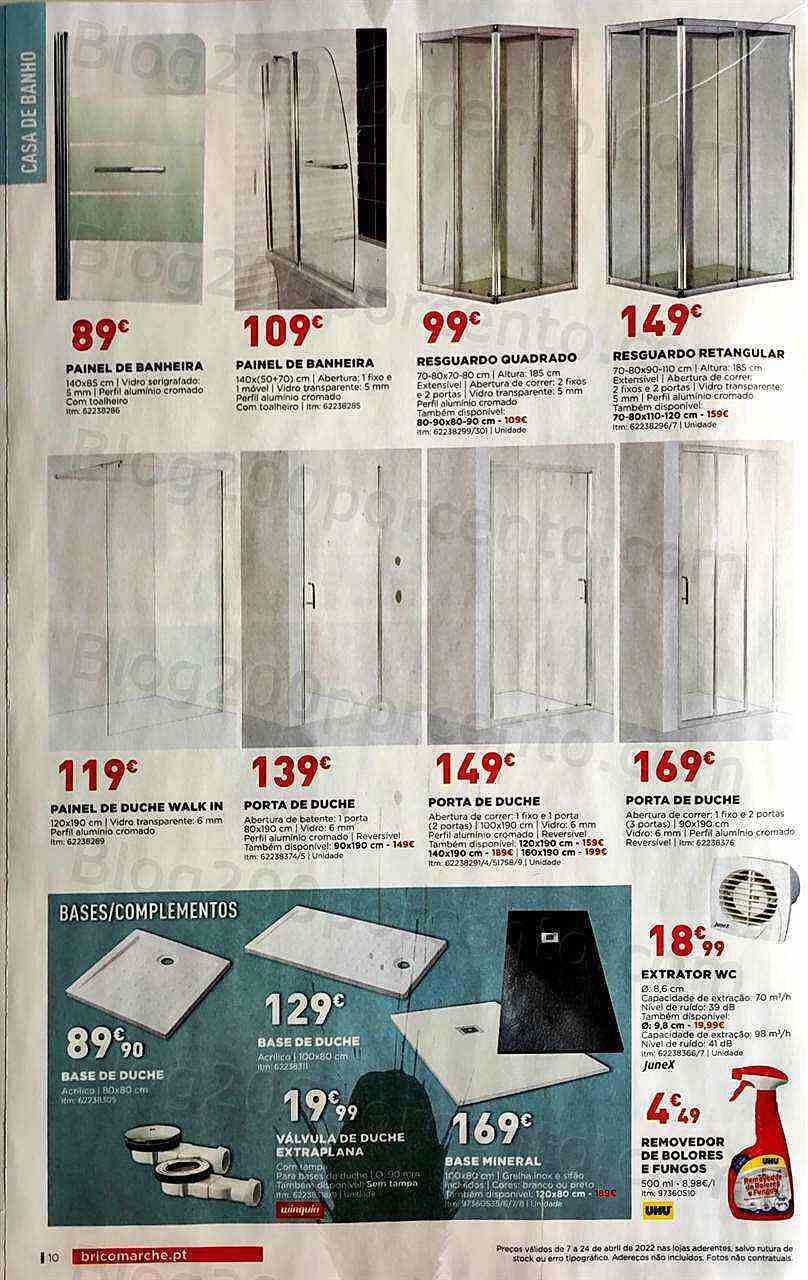 Antevisão Folheto BRICOMARCHÉ Promoções de 7 a 24 abril