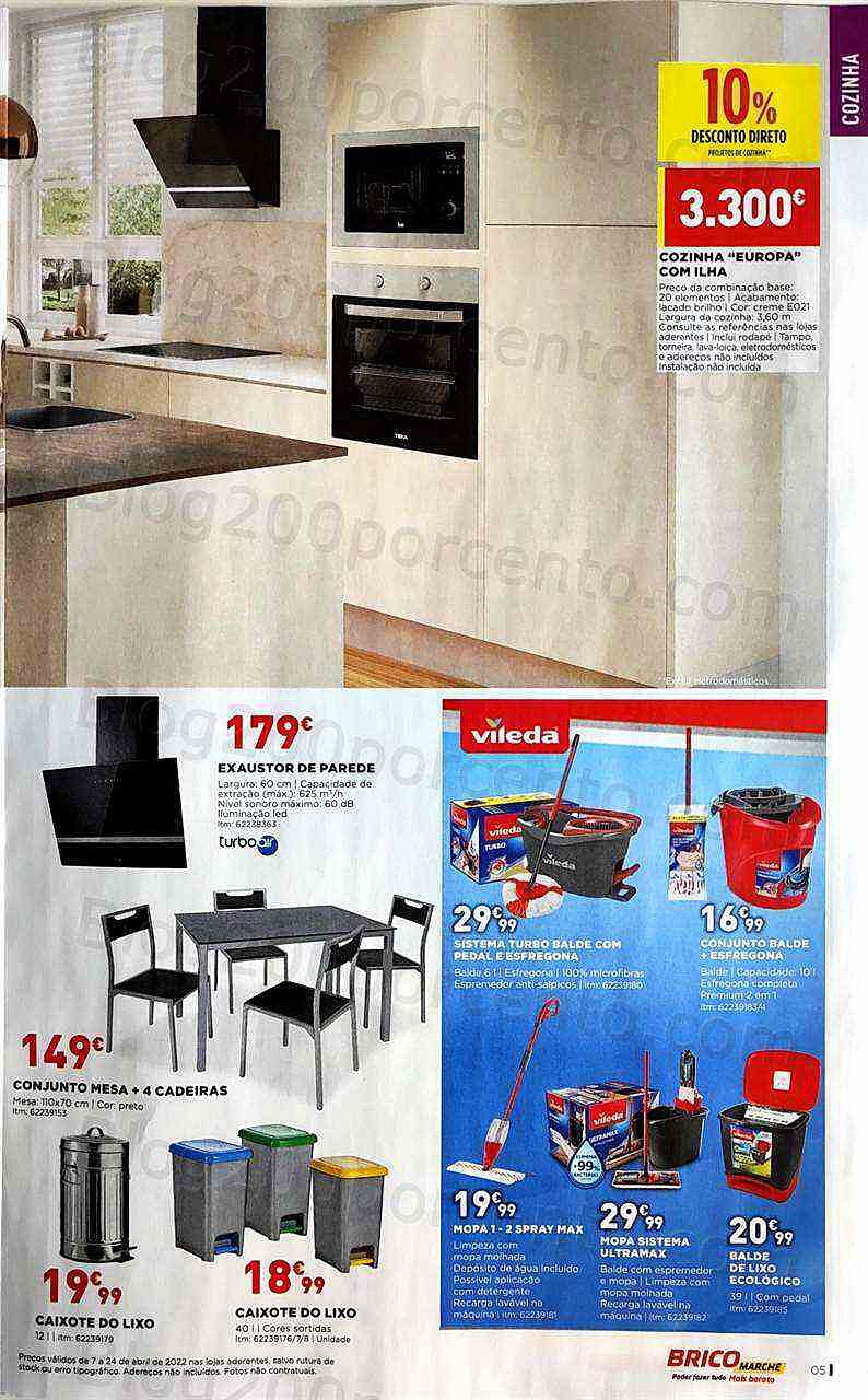 Antevisão Folheto BRICOMARCHÉ Promoções de 7 a 24 abril