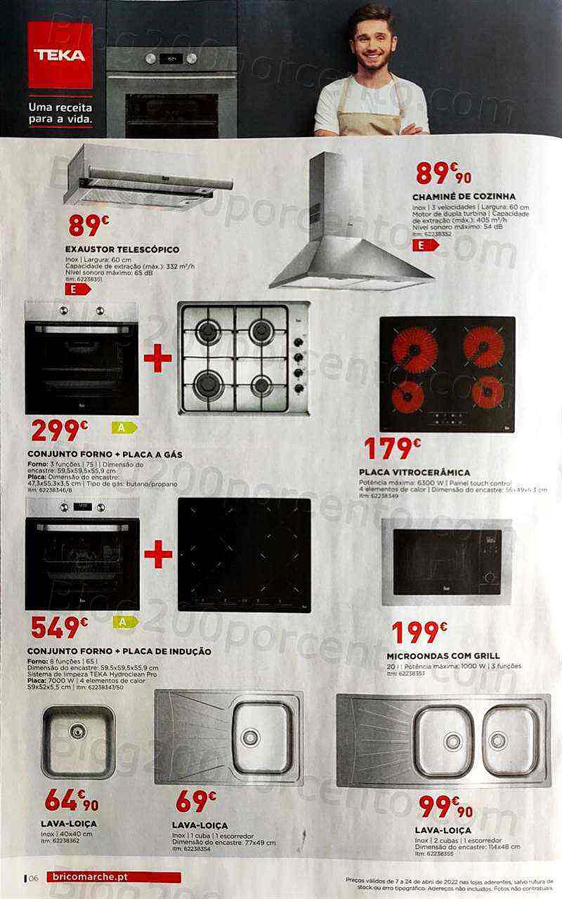 Antevisão Folheto BRICOMARCHÉ Promoções de 7 a 24 abril