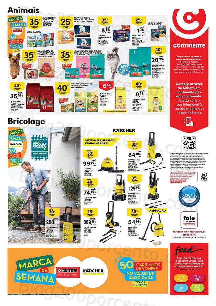 Antevisão Folheto CONTINENTE Hiper Modelo Promoções de 29 março a 4 abril