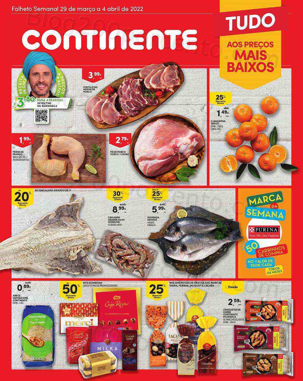 Antevisão Folheto CONTINENTE Madeira 29 março a 4 abril