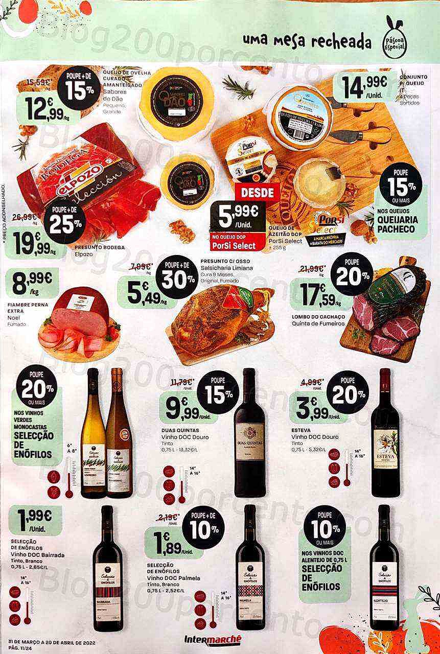 Antevisão Folheto INTERMARCHÉ Especial Páscoa 31 março a 20 abril