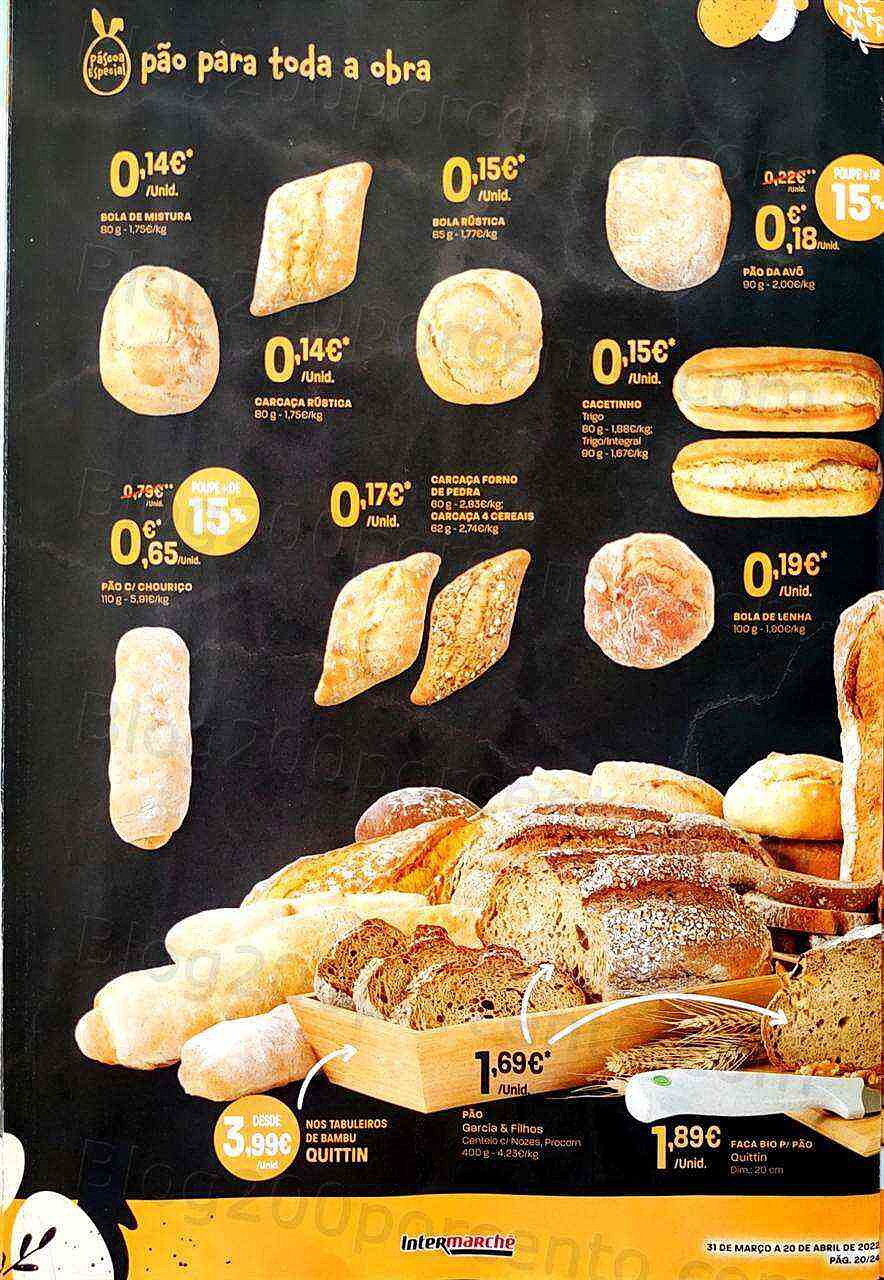 Antevisão Folheto INTERMARCHÉ Especial Páscoa 31 março a 20 abril