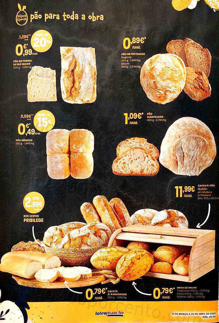 Antevisão Folheto INTERMARCHÉ Especial Páscoa 31 março a 20 abril