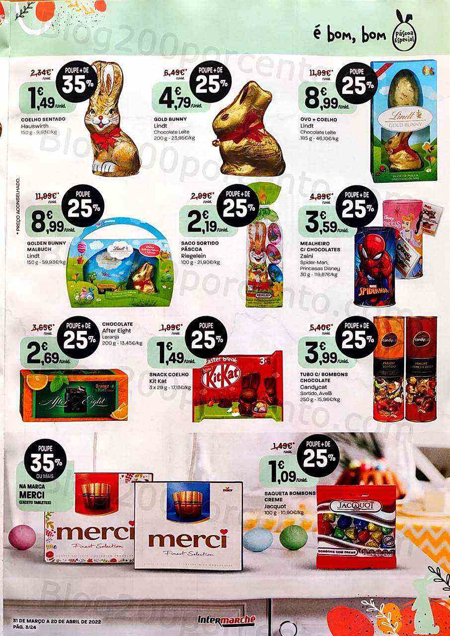 Antevisão Folheto INTERMARCHÉ Especial Páscoa 31 março a 20 abril