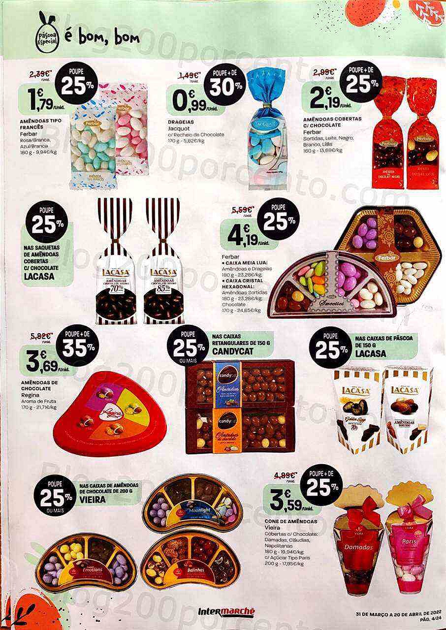 Antevisão Folheto INTERMARCHÉ Especial Páscoa 31 março a 20 abril