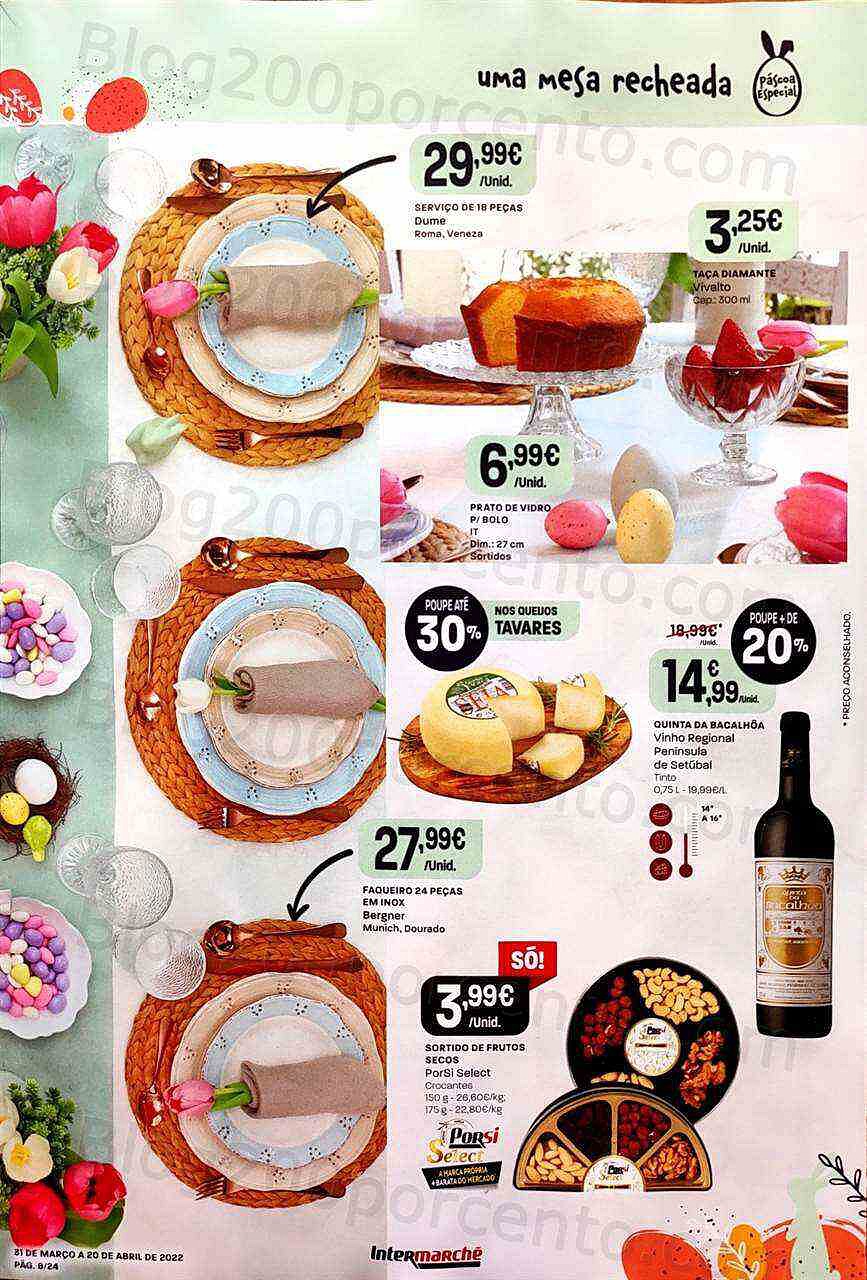 Antevisão Folheto INTERMARCHÉ Especial Páscoa 31 março a 20 abril