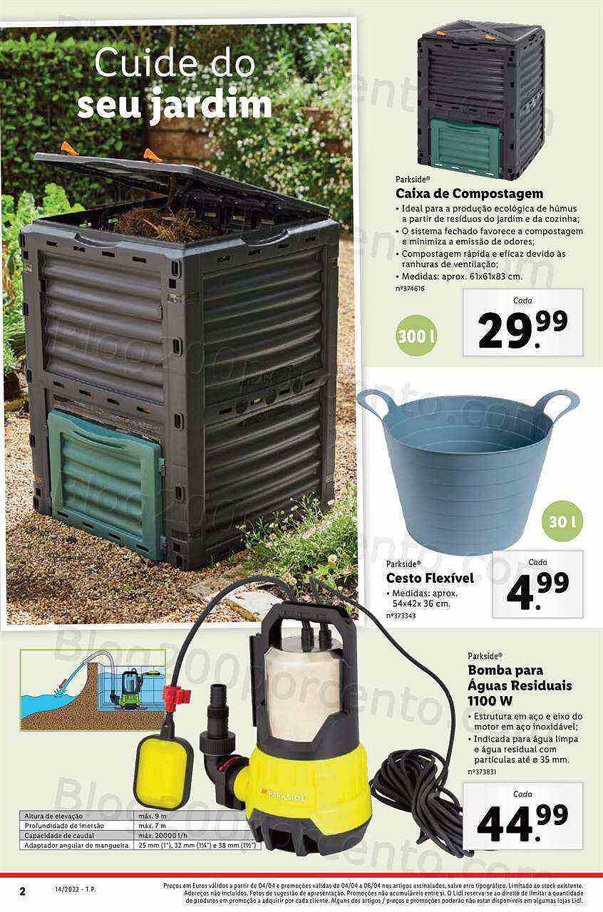 Antevisão Folheto LIDL Promoções de 4 a 10 abril Edição Digital