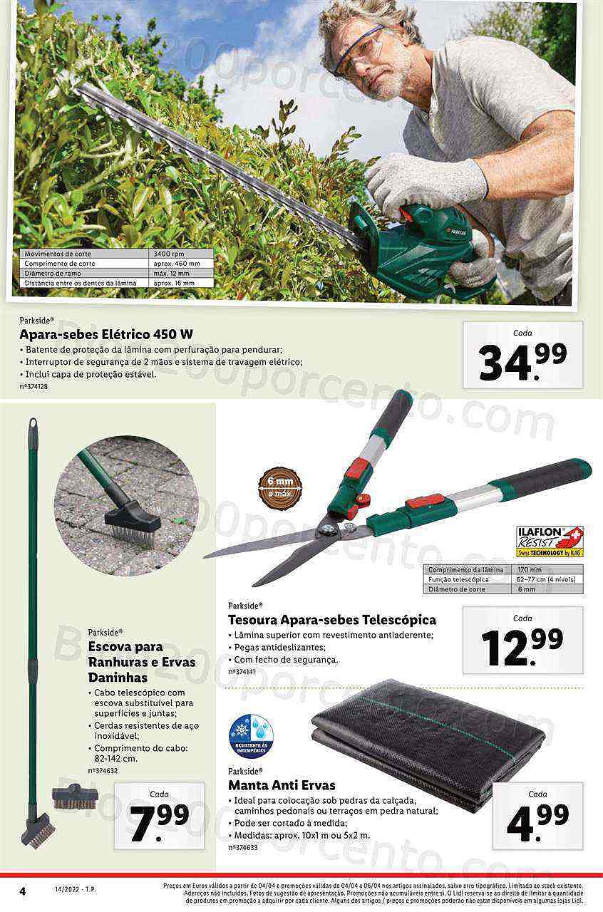 Antevisão Folheto LIDL Promoções de 4 a 10 abril Edição Digital