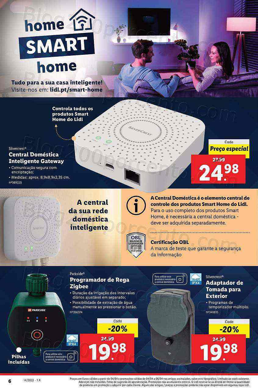 Antevisão Folheto LIDL Promoções de 4 a 10 abril Edição Digital