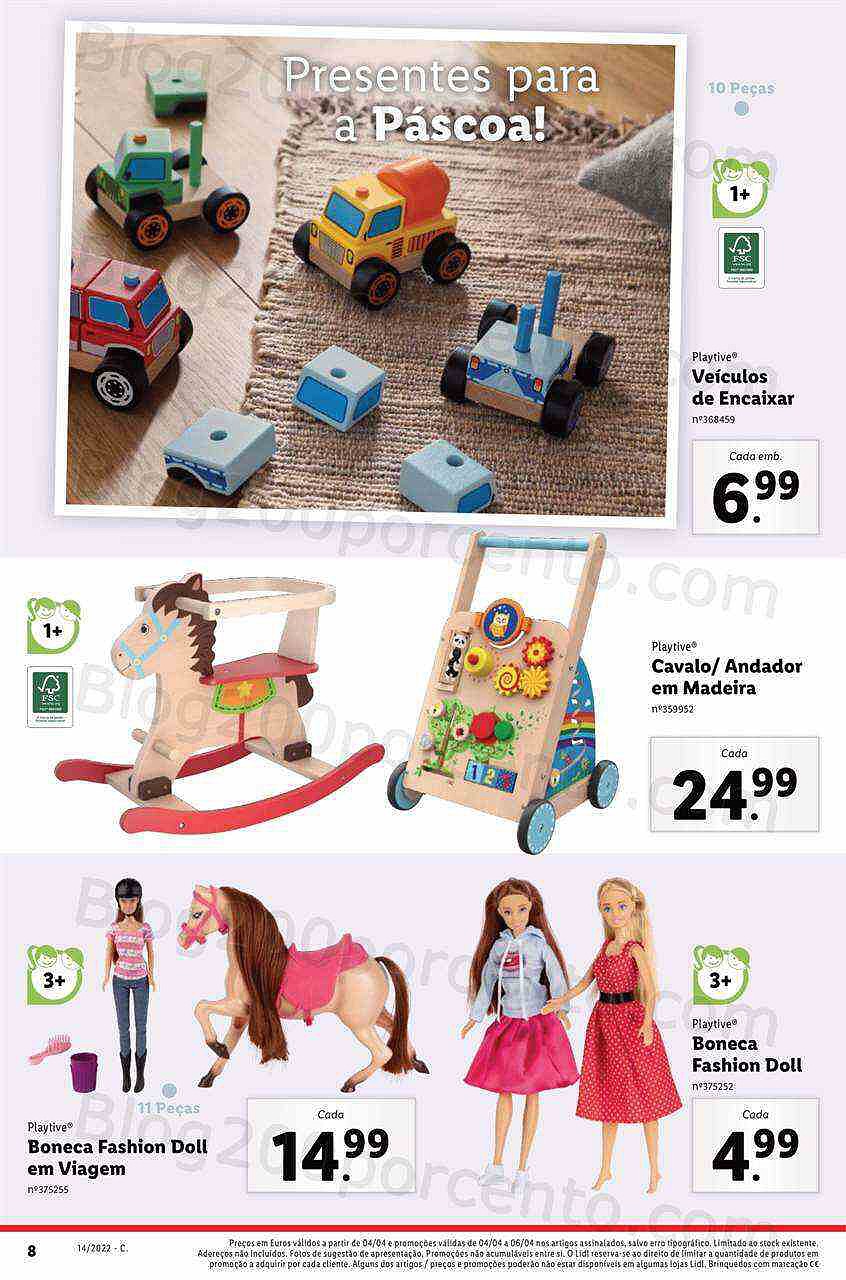 Antevisão Folheto LIDL Promoções de 4 a 10 abril Edição Digital