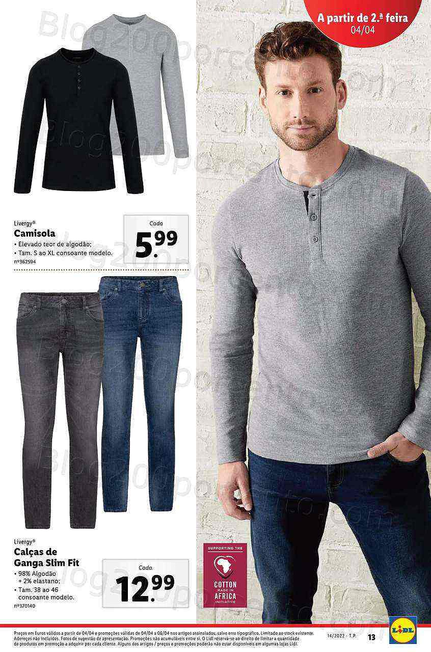 Antevisão Folheto LIDL Promoções de 4 a 10 abril Edição Digital