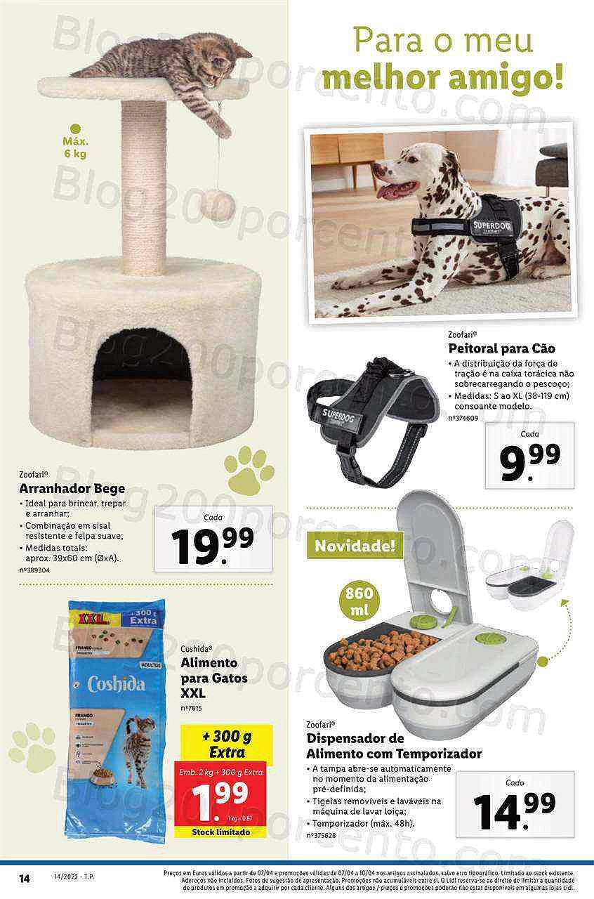 Antevisão Folheto LIDL Promoções de 4 a 10 abril Edição Digital