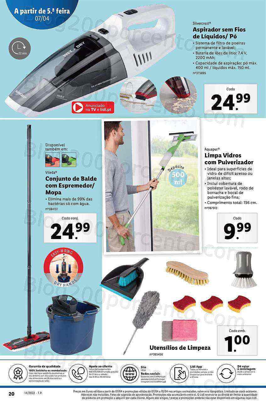 Antevisão Folheto LIDL Promoções de 4 a 10 abril Edição Digital