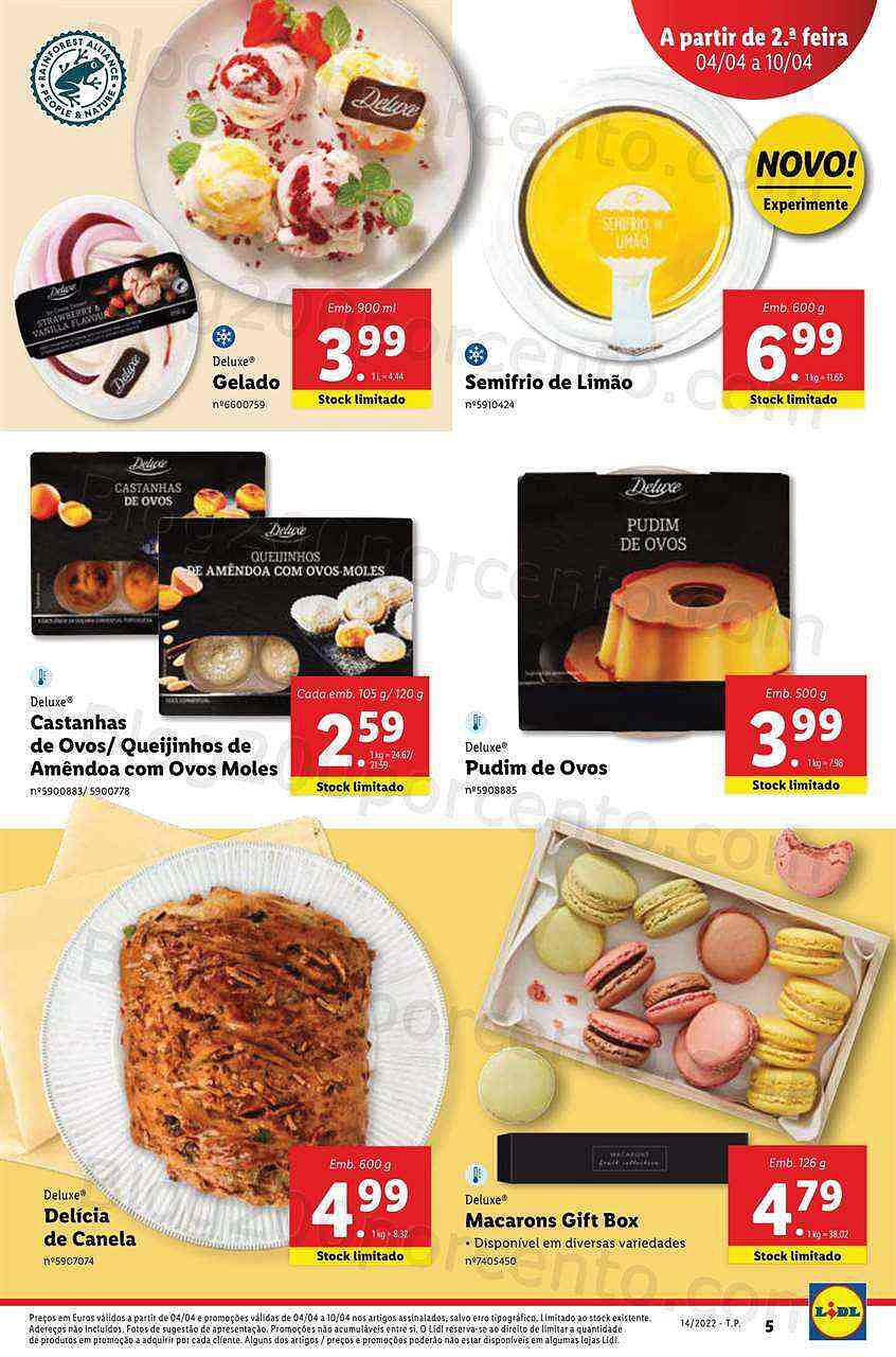 Antevisão Folheto LIDL Promoções de 4 a 10 abril Edição Digital