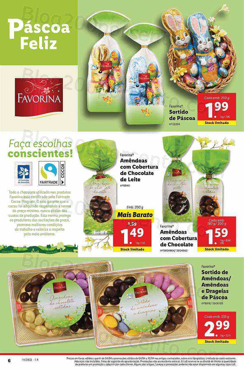 Antevisão Folheto LIDL Promoções de 4 a 10 abril Edição Digital