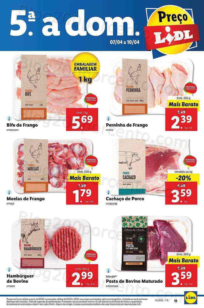 Antevisão Folheto LIDL Promoções de 4 a 10 abril Edição Digital