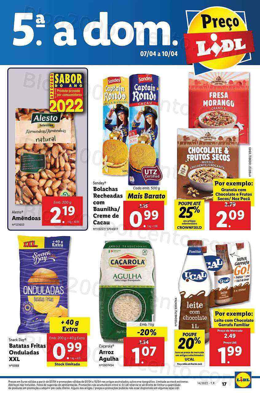 Antevisão Folheto LIDL Promoções de 4 a 10 abril Edição Digital