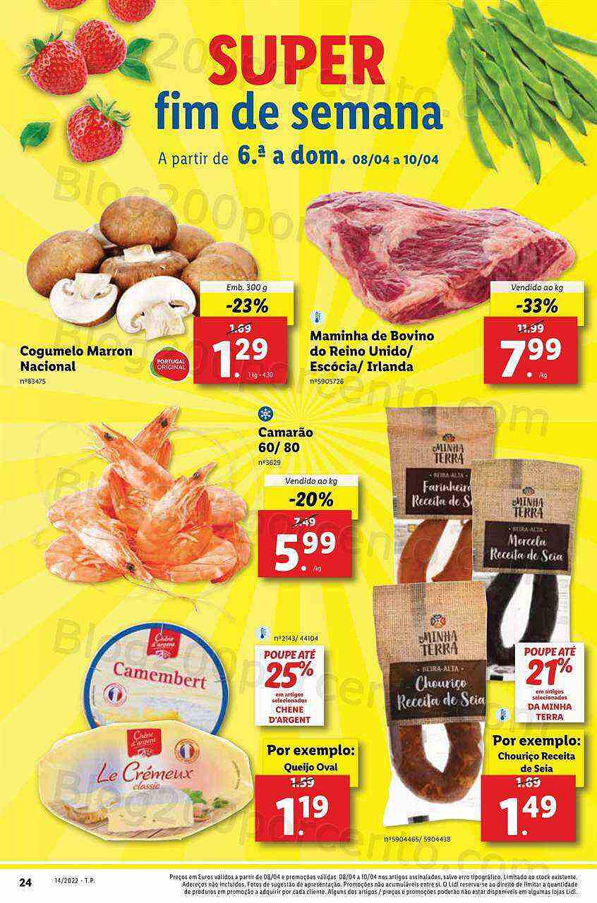 Antevisão Folheto LIDL Promoções de 4 a 10 abril Edição Digital