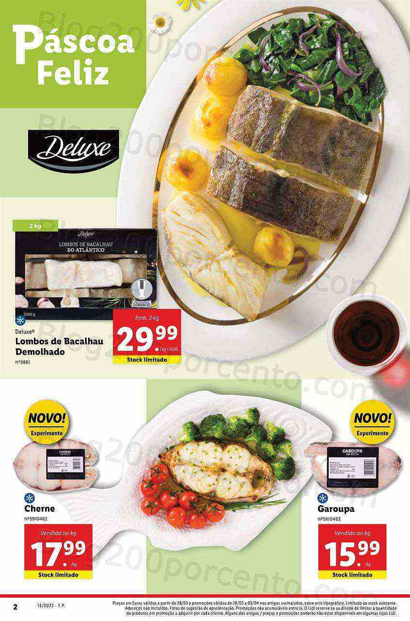 Antevisão Folheto LIDL Promoções de 28 março a 3 abril - digital