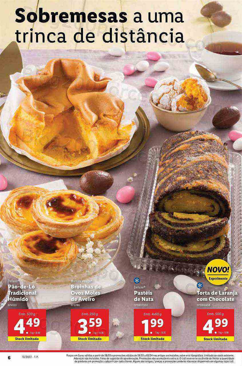 Antevisão Folheto LIDL Promoções de 28 março a 3 abril - digital