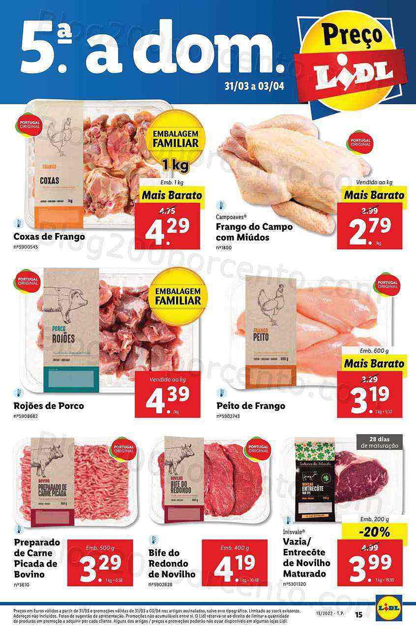 Antevisão Folheto LIDL Promoções de 28 março a 3 abril - digital