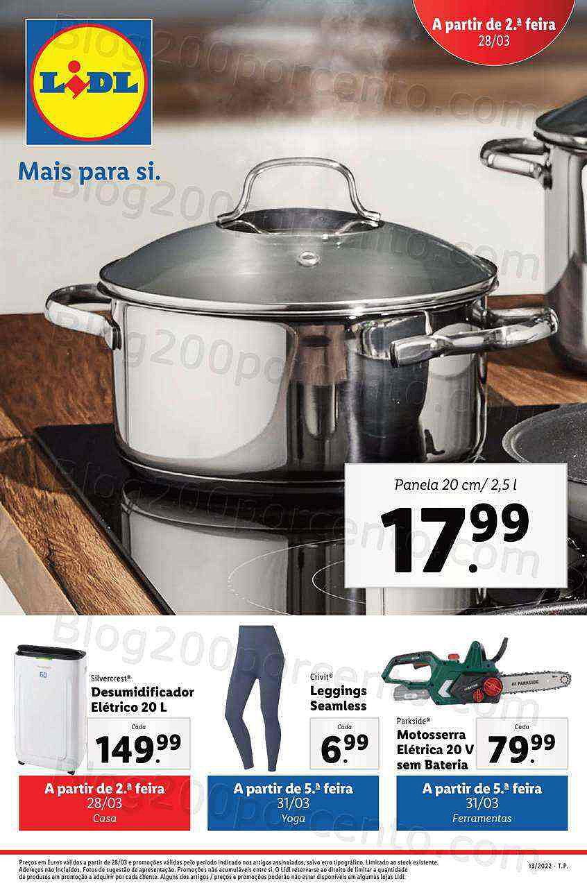 Antevisão Folheto LIDL Promoções de 28 março a 3 abril - digital