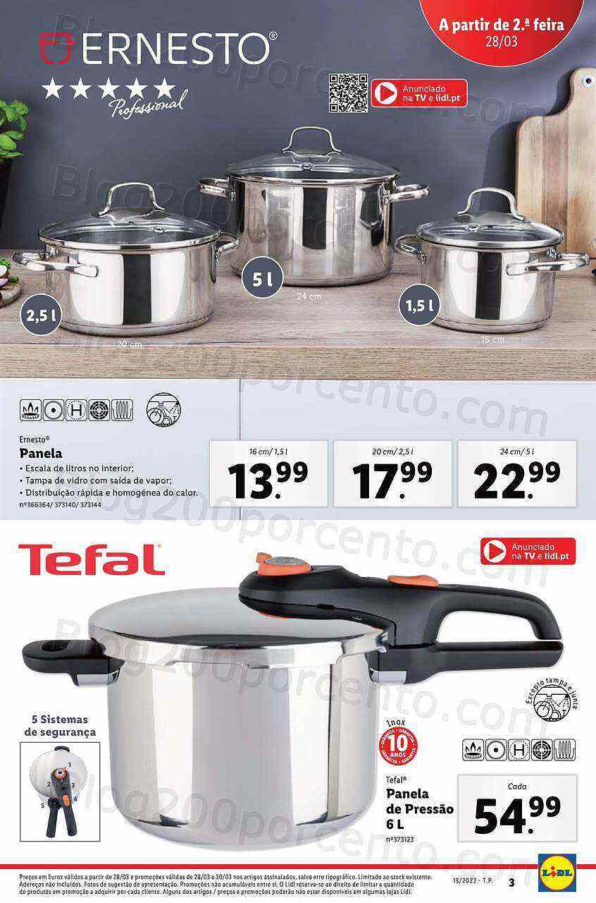 Antevisão Folheto LIDL Promoções de 28 março a 3 abril - digital