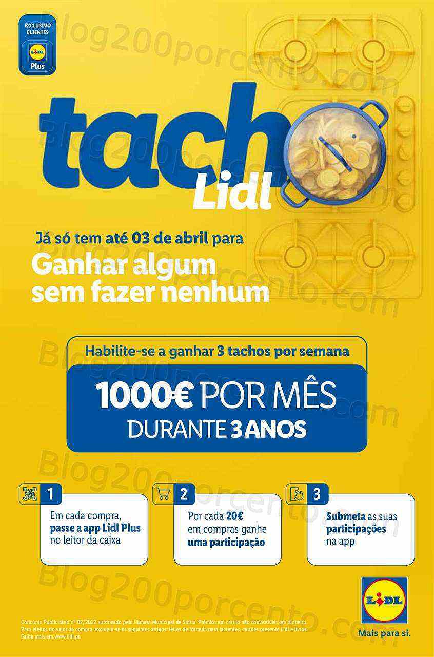 Antevisão Folheto LIDL Promoções de 28 março a 3 abril - digital