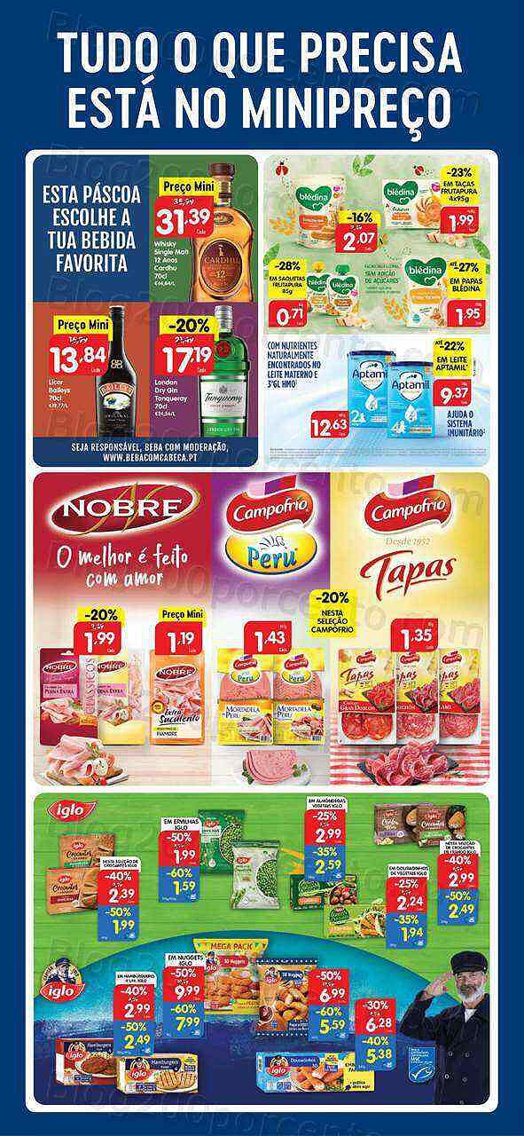 Antevisão Folheto MINIPREÇO Extra Promoções de 31 março a 6 abril