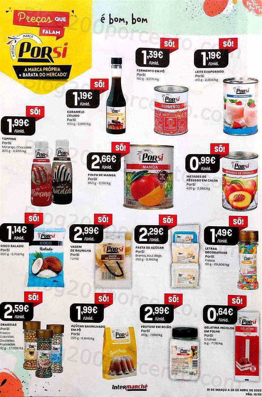 Antevisão Folheto INTERMARCHÉ Promoções de 31 março a 20 abril