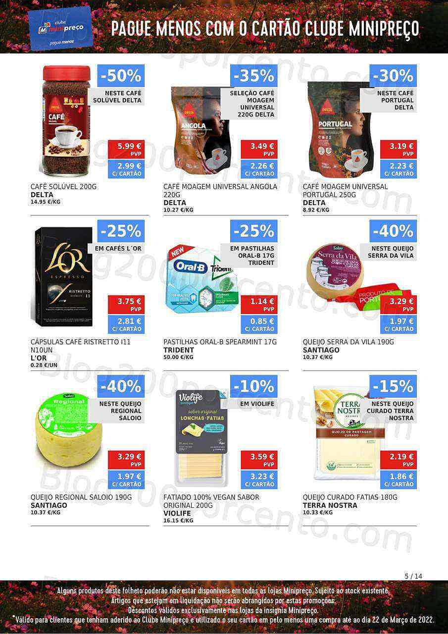 Antevisão Folheto Clube MINIPREÇO Promoções de 24 a 30 março