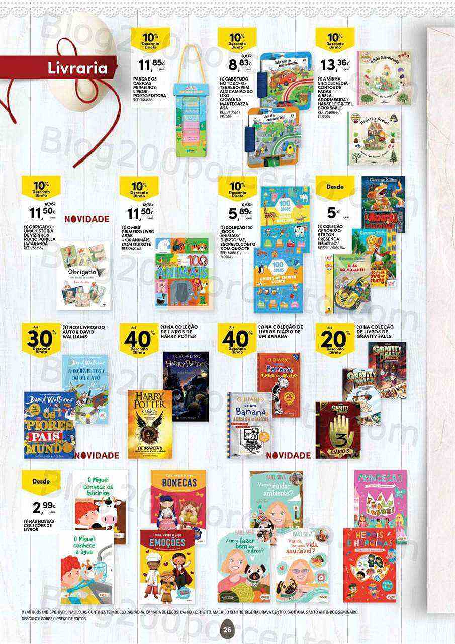 Antevisão Folheto CONTINENTE Páscoa Madeira 29 março a 17 abril