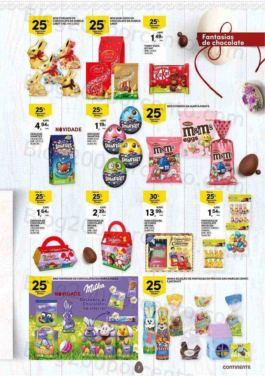 Antevisão Folheto CONTINENTE Páscoa Madeira 29 março a 17 abril