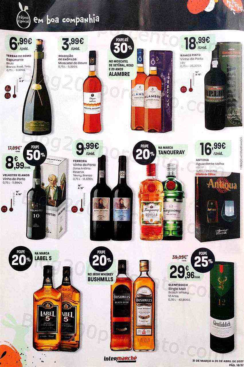 Antevisão Folheto INTERMARCHÉ Promoções de 31 março a 20 abril